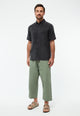 Givn Berlin Weite Hose GBERWIN aus Bio-Baumwolle Trousers Eucalyptus Green