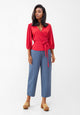 Givn Berlin Wickelbluse GBNATASHA aus LENZING™ ECOVERO™ Blouse Strawberry