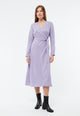 Givn Berlin Wickelkleid GBVIRGINIA aus TENCEL™ mit Peach-Effekt Dress Light Amethyst (Tencel)