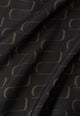 Givn Berlin Wickelkleid GBVIRGINIA aus TENCEL™ mit Peach-Effekt Dress Black / Dark Khaki (Waves)