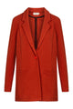 Second hand blazer NICOLE made from organic cotton - Red Clay (Structure) - S