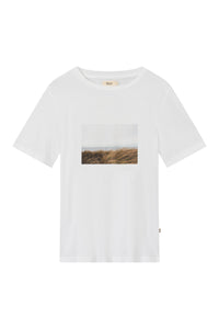 Second Hand T-Shirt COLBY (Dune) aus Bio-Baumwolle - White - S