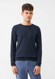Second Hand Strickpullover GBCOSMO regular aus Bio-Baumwolle - Midnight Blue - S