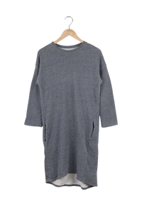 Second hand cotton sweat dress HELEN - Blue - S