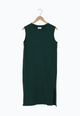 Second Hand Kleid JADE aus recycelter Baumwolle - Cedar Green - M