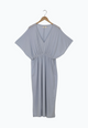 Second Hand Jersey-Kleid  VIOLET aus TENCEL™ Lyocell - Misty Blue (Tencel) - S