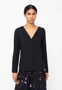 Second Hand Bluse ZOE aus LENZING™ ECOVERO™ - Black - S