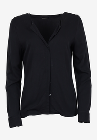 Second Hand Bluse ZOE aus LENZING™ ECOVERO™ - Black - S