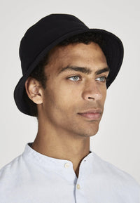 Bucket Hat ALEX aus Bio-Baumwolle - Black
