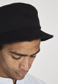 Bucket Hat ALEX aus Bio-Baumwolle - Black