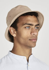 Bucket Hat ALEX aus Bio-Baumwolle - Light Brown