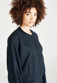 Givn Berlin Blouson COLETTE aus Bio-Baumwolle Jacket Dark Blue