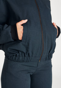Givn Berlin Blouson COLETTE aus Bio-Baumwolle Jacket Dark Blue