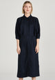 Givn Berlin Blusenkleid NATALIA aus TENCEL™ Lyocell Dress Midnight Blue (Tencel)