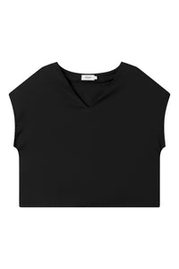 Givn Berlin Blusenshirt RUBY aus TENCEL™ Lyocell Blouse Black (Tencel)