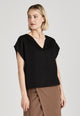 Givn Berlin Blusenshirt RUBY aus TENCEL™ Lyocell Blouse Black (Tencel)