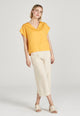 Givn Berlin Blusenshirt RUBY aus TENCEL™ Lyocell Blouse Mango Orange (Tencel)