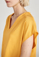 Givn Berlin Blusenshirt RUBY aus TENCEL™ Lyocell Blouse Mango Orange (Tencel)