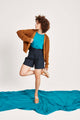 Givn Berlin Cargo-Shorts KAREN aus Leinen Shorts Midnight Blue (Linen)