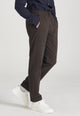 Givn Berlin Chino-Hose ERIC aus Bio-Baumwolle Trousers Dark Brown