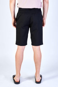 Cotton Chino Shorts LUKAS - Black