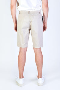 Chino-Shorts LUKAS aus Baumwolle - Light Beige