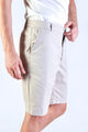 Chino-Shorts LUKAS aus Baumwolle - Light Beige