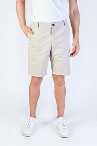Chino-Shorts LUKAS aus Baumwolle - Light Beige