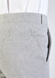 Chino-Shorts EDGAR aus Bio-Baumwolle - Blue / White (Stripes)