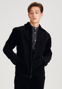 Givn Berlin Cordjacke NOAH aus Bio-Baumwolle Jacket Black (Cord)