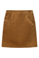 Givn Berlin Cordrock GEMMA aus Bio-Baumwolle Skirt Caramel Brown (Cord)