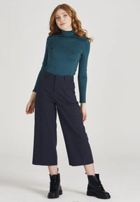 Givn Berlin Culotte BRINA aus Bio-Baumwolle Trousers Midnight Blue
