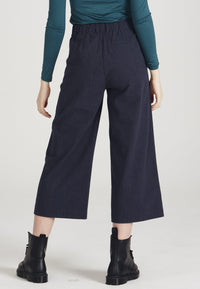 Givn Berlin Culotte BRINA aus Bio-Baumwolle Trousers Midnight Blue