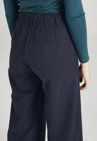 Givn Berlin Culotte BRINA aus Bio-Baumwolle Trousers Midnight Blue