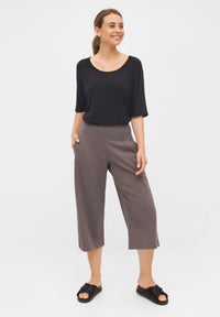 Givn Berlin Culotte ANNA aus Bio-Baumwolle Trousers Taupe