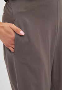 Givn Berlin Culotte ANNA aus Bio-Baumwolle Trousers Taupe