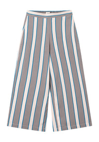 Givn Berlin Culotte ANNA aus LENZING™ ECOVERO™ Trousers Off White / Grey (Stripes)