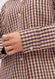Givn Berlin Flanellhemd PAM aus Bio-Baumwolle Blouse Dark Purple / Dark Grey / Beige (Checked)