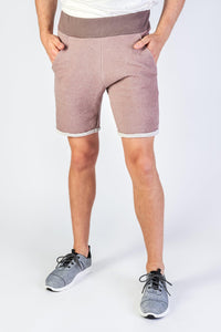 Sweatshorts FLOPPY aus Baumwolle - Tobacco