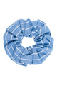 Givn Berlin Haargummi SINA aus Bio-Baumwolle Accessory Light Blue / White (Stripes)