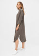 Givn Berlin Hemdblusenkleid MAGGIE aus TENCEL™ REFIBRA™ Lyocell Dress Taupe (Refibra)