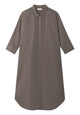 Givn Berlin Hemdblusenkleid MAGGIE aus TENCEL™ REFIBRA™ Lyocell Dress Taupe (Refibra)