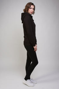 Hoodie SAYO aus Bio-Baumwolle - Black