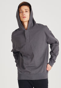 Organic Cotton Hoodie WILL - Shadow Grey
