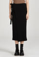 Givn Berlin Wickelrock JENNA aus Bio-Baumwolle Skirt Black