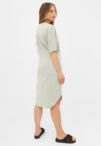 Givn Berlin Jersey-Kleid LILOU aus Bio-Baumwolle Dress Sage