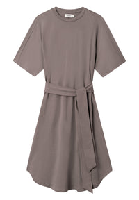 Givn Berlin Jersey-Kleid LILOU aus Bio-Baumwolle Dress Taupe