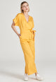 Givn Berlin Jumpsuit INGA aus TENCEL™ Lyocell Jumpsuit Mango Orange (Tencel)