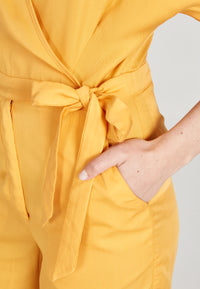 Givn Berlin Jumpsuit INGA aus TENCEL™ Lyocell Jumpsuit Mango Orange (Tencel)