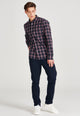 Givn Berlin Karo-Hemd KENT aus Bio-Baumwolle Buttoned Shirt Blue / Red (Checks)